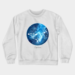 Capricorn Constellation | Star Sign | Watercolor Crewneck Sweatshirt